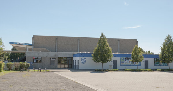 Sporthalle Wieseck Au&szlig;enansicht_2020