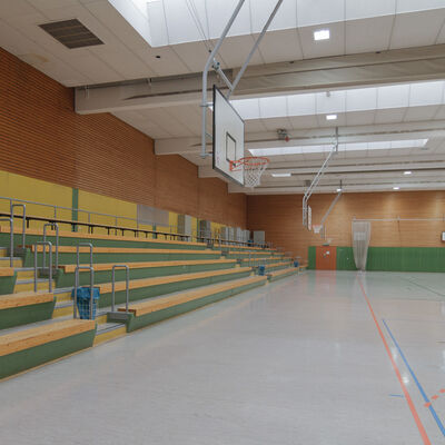 Sporthalle Wieseck Trib&uuml;ne_2020