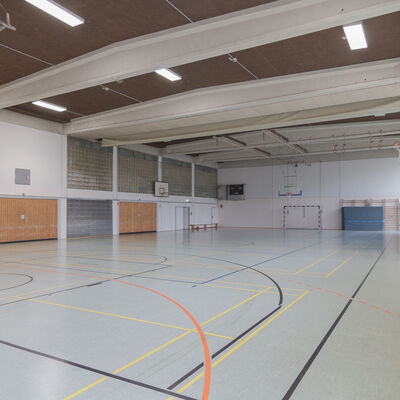 Turnhalle Gie&szlig;en Ost Innenansicht diagonale &Uuml;bersicht_2020