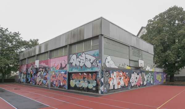 Turnhalle Goetheschule Au&szlig;enansicht_2013