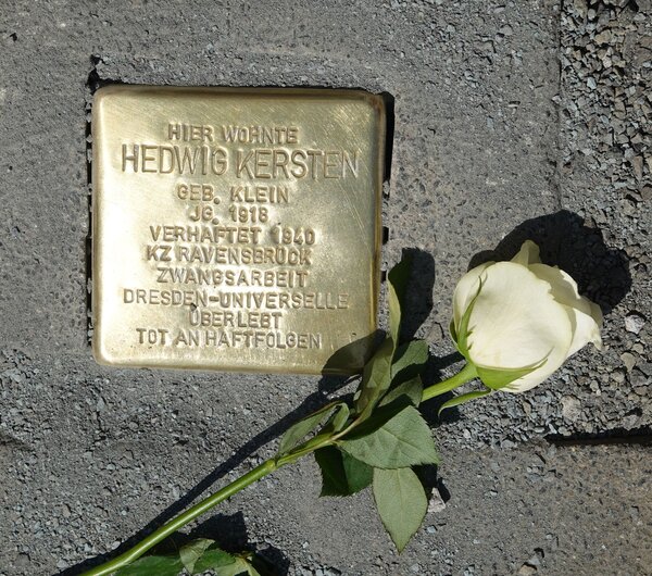Stolperstein Hedwig Kersten