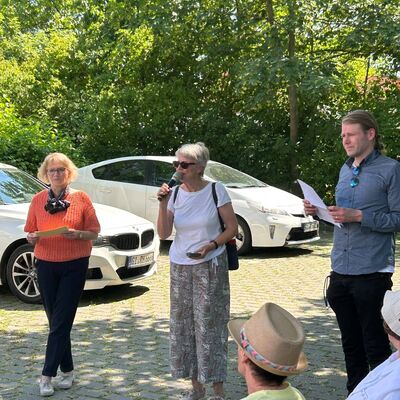 Stolpersteinverlegung Hedwig Kersten