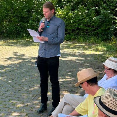 Stolpersteinverlegung Hedwig Kersten