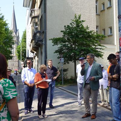 Stolpersteinverlegung Hammerschlag