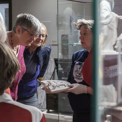 Fotografie zur F&uuml;hrung Arch&auml;ologie und Technik