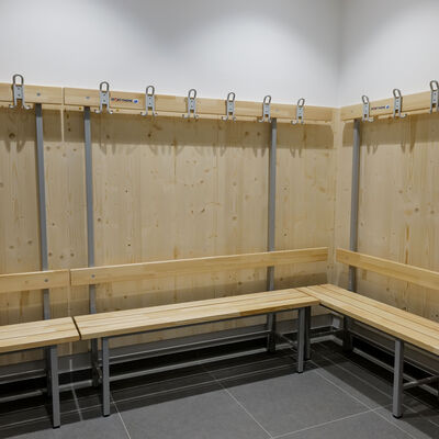 Sporthalle Liebischule Ballsporthalle Umkleide 2025