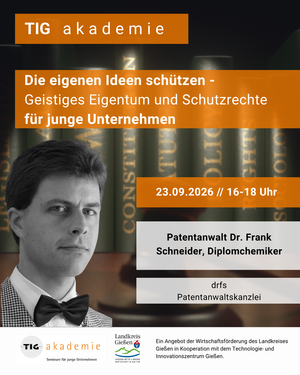 Flyer Die eigenen Ideen sch&uuml;tzen - Geistiges Eigentum und Schutzrechte f&uuml;r junge Unternehmen 