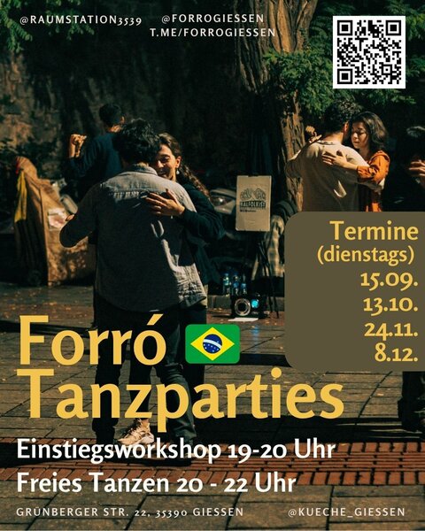 Flyer Forr� Tanzparties