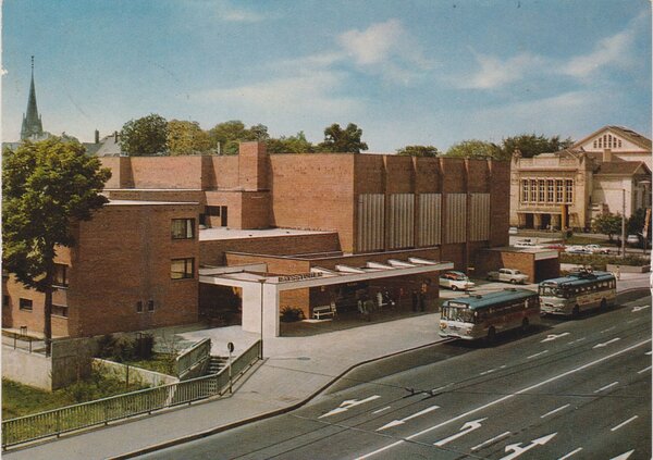 Postkarte von 1971 mit Blick auf die Kongresshalle