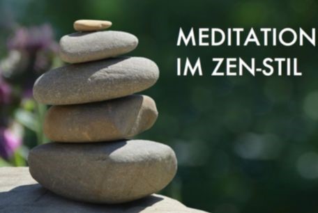 Meditation im Zen-Stil