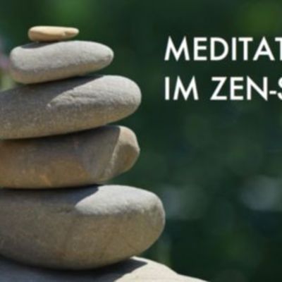 Meditation im Zen-Stil