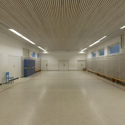 Turnhalle 3 Gymnastikraum Ricarda-Huch-Schule Ansicht L&auml;nge 2026