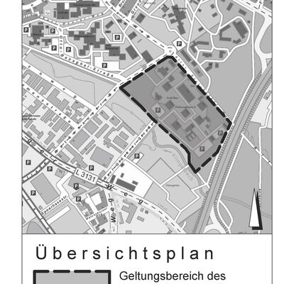 &Uuml;bersichtsplan Philosophikum II Offenlage
