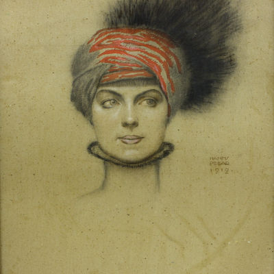 Frau des K&uuml;nstlers