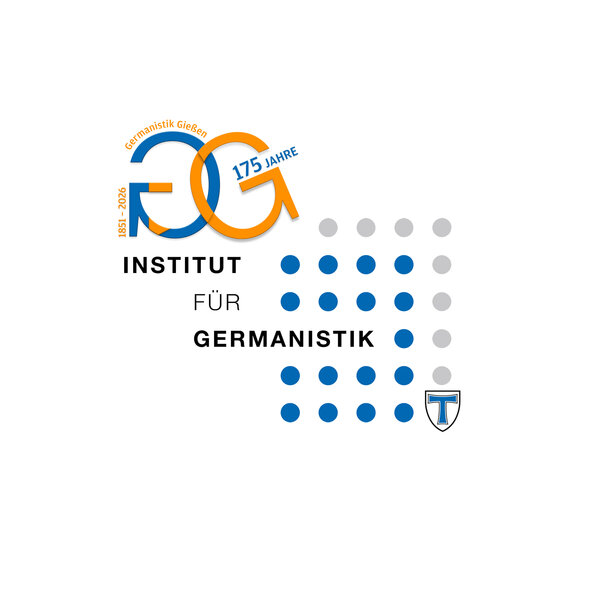 Logo Jubil�um Institut f�r Germanistik