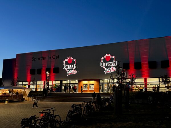 Sporthalle Gie�en Ost 46ers Heimspiel