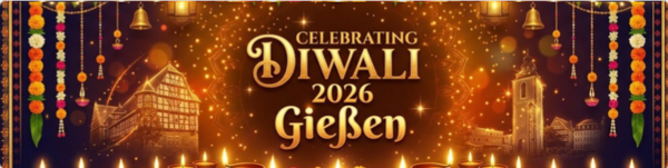Banner zum Diwali 2026 in Gie�en