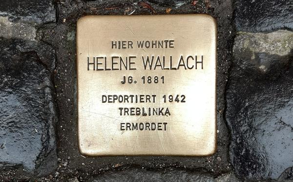 Stolperstein Helene Wallach