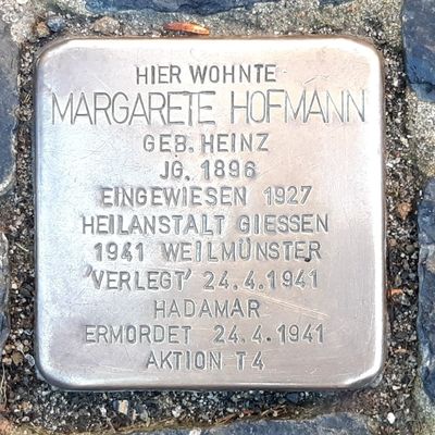 Stolperstein Hofmann