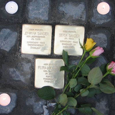 Stolpersteine Sander