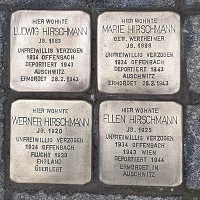 Stolpersteine Hirschmann