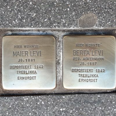 Stolpersteine Levi