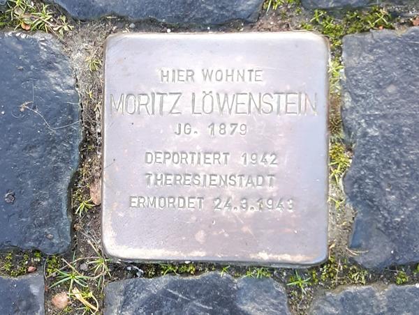 Stolperstein Moritz Löwenstein