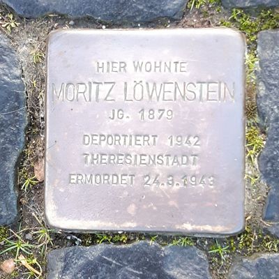 Stolperstein Moritz Löwenstein
