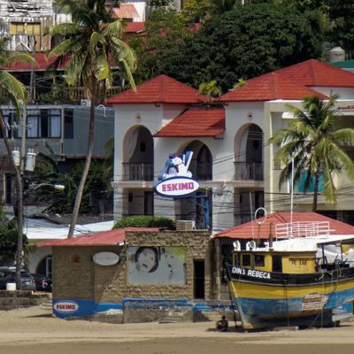 Stadtansicht Strand in San Juan del Sur