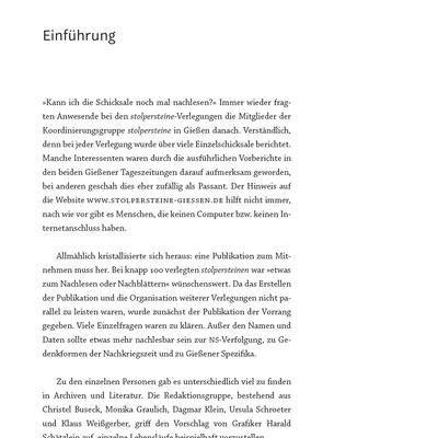 Stolpersteine in Gießen Seite 9