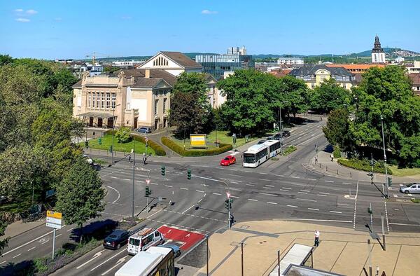 Gie�en Panorama mit Stadttheater Instagram