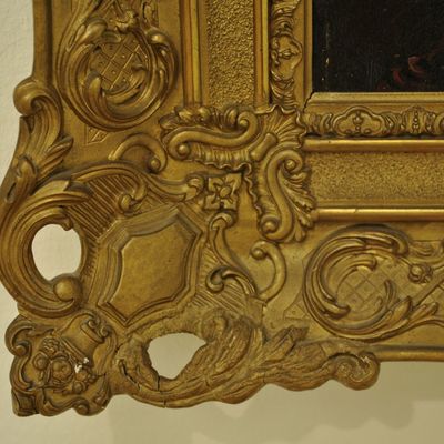 Restaurierung des Rahmens