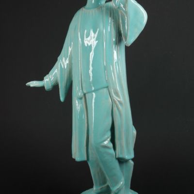 Die Keramikskulptur nach der Restaurierung