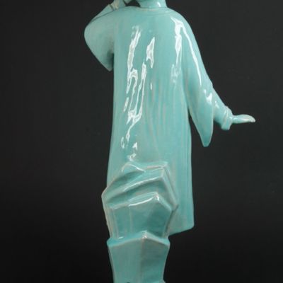 Die Keramikskulptur nach der Restaurierung