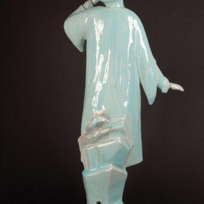 Die Keramikskulptur vor der Restaurierung