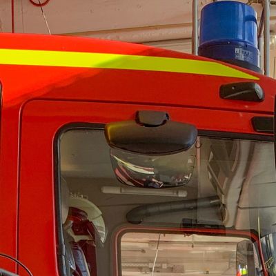 Ausschnitt Feuerwehrfahrzeug