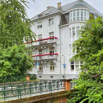 Gr&uuml;ne Wieseck in der L&ouml;berstra&szlig;e