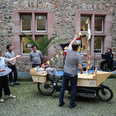 Taufe des Museumsbootes