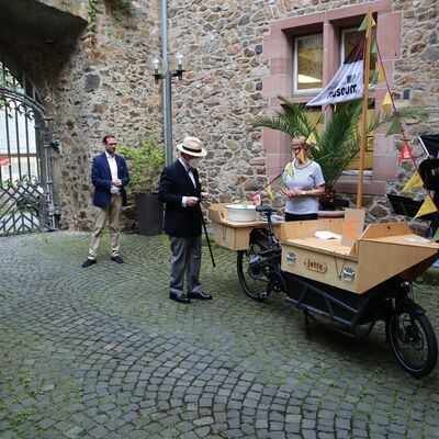 Taufe des Museumsbootes