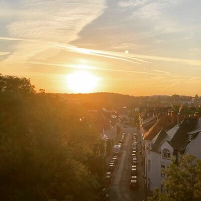 Sonnenaufgang in Gieen