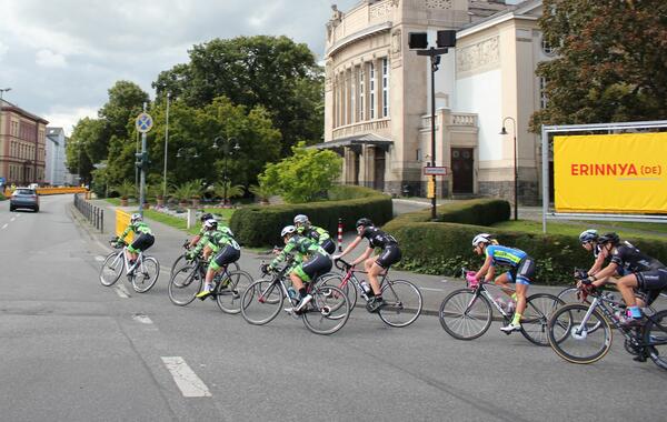 Radrennen rund ums Stadttheater Gie�en