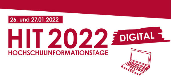 Hochschulinformationstage 2022 - Banner