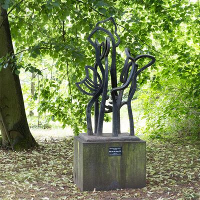 Mutter und Kind - Skulptur