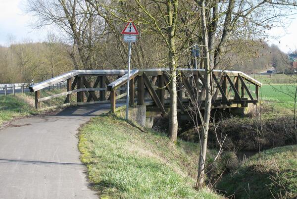 Kleebachbrücke zwischen Kleinlinden und Lützellinden