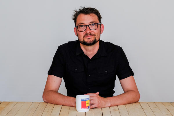 Moritz J�ger - Kaffeebecher des Studentenwerks Gie�en