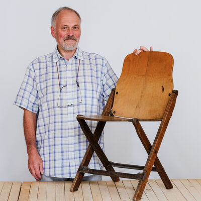 Hans-Georg Siek - US-Army-Stuhl