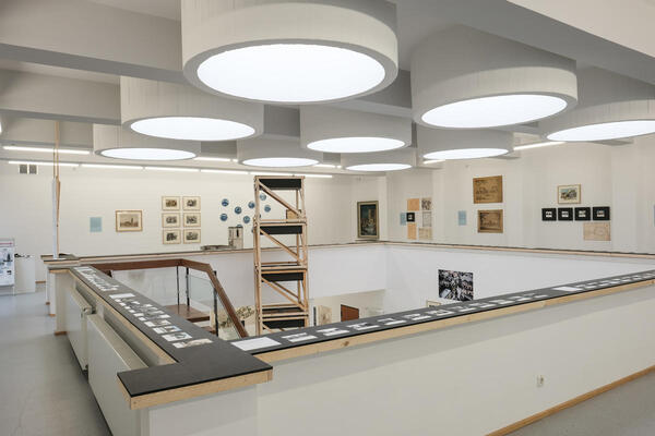 Ausstellungsansicht: Über das Ansehen der Stadt