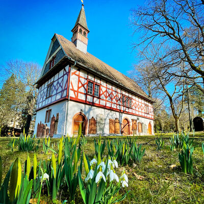 Alter Friedhof Gieen im Frhling