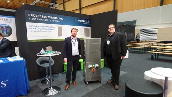 Christoph Vetter und Martin Schunk von Vesch Technologies GmbH
