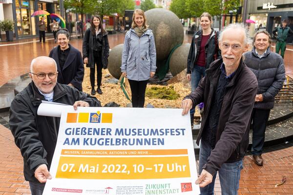 Gießener Museumsfest am Kugelbrunnen
